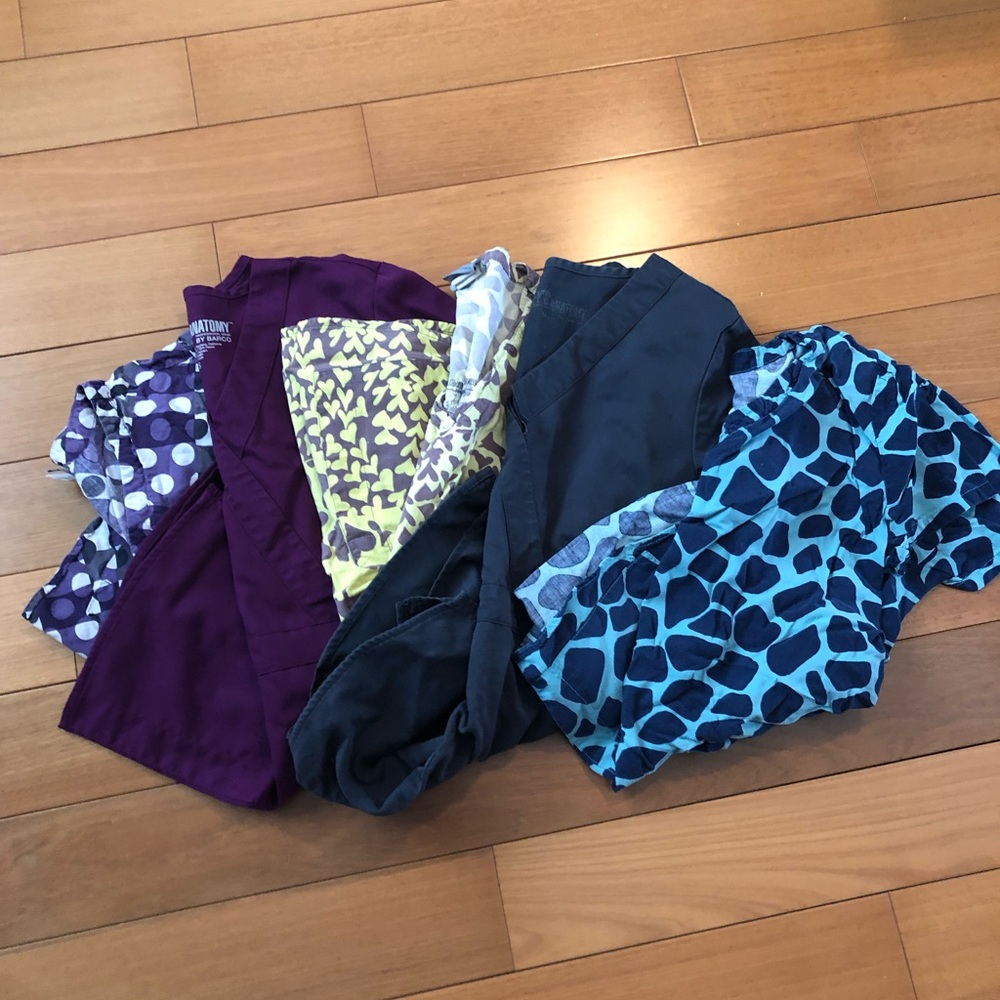 Greys Anatomy scrub top bundle